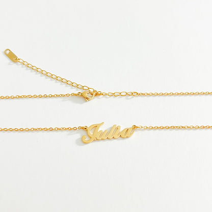 THE PERSONALISED NAME NECKLACE